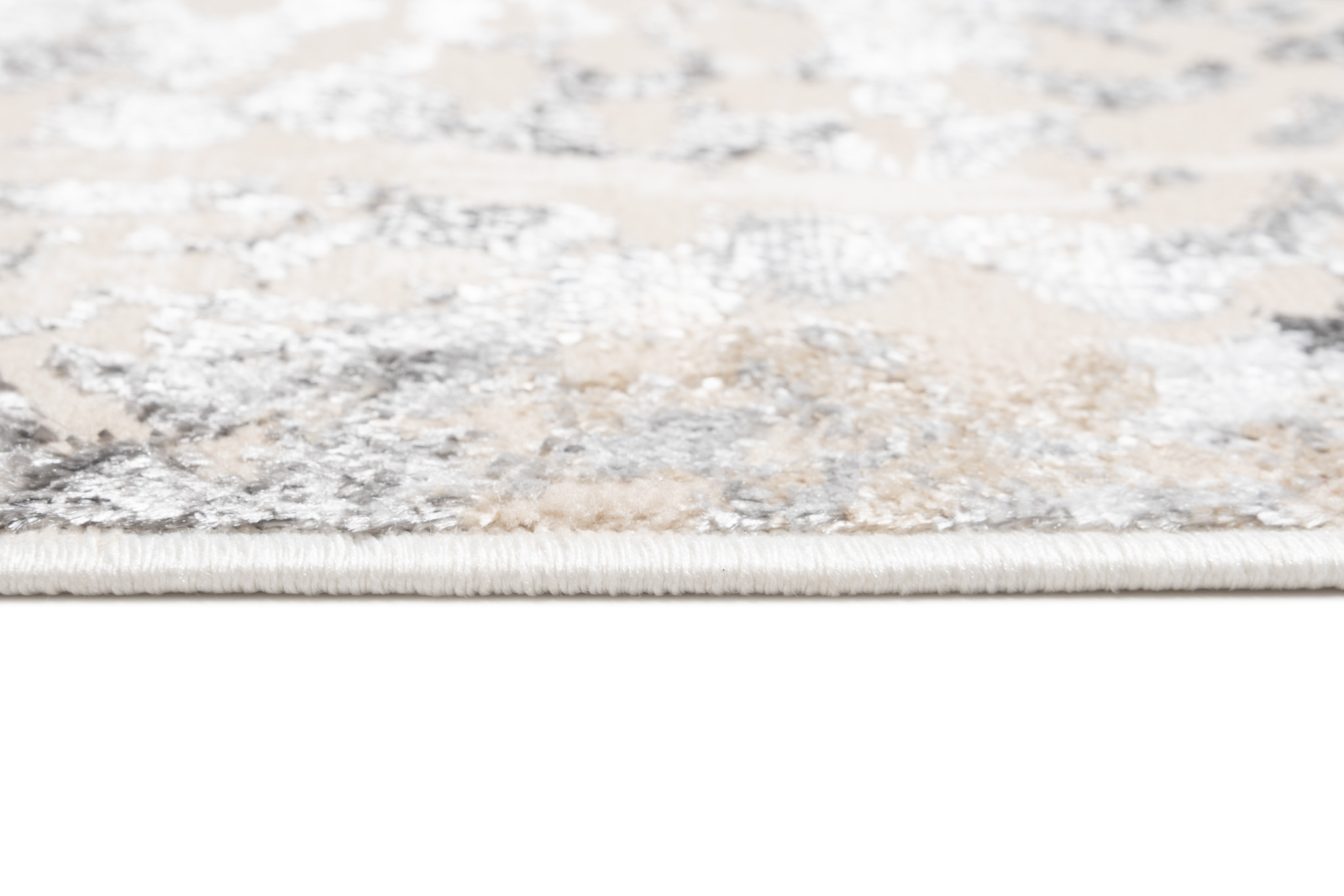 Covor Traversă Crystal Bej Gri Retro