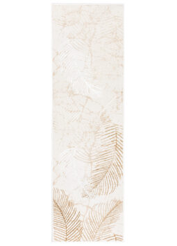 Covor Traversă Crystal Bej Frunze