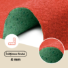 Gazon Artificial Pemba Roșie 4mm