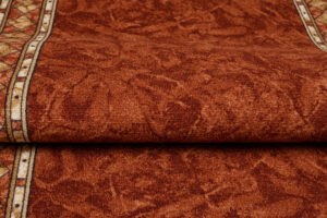 Covor Traversă Antiderapant Teracotă Ornamente