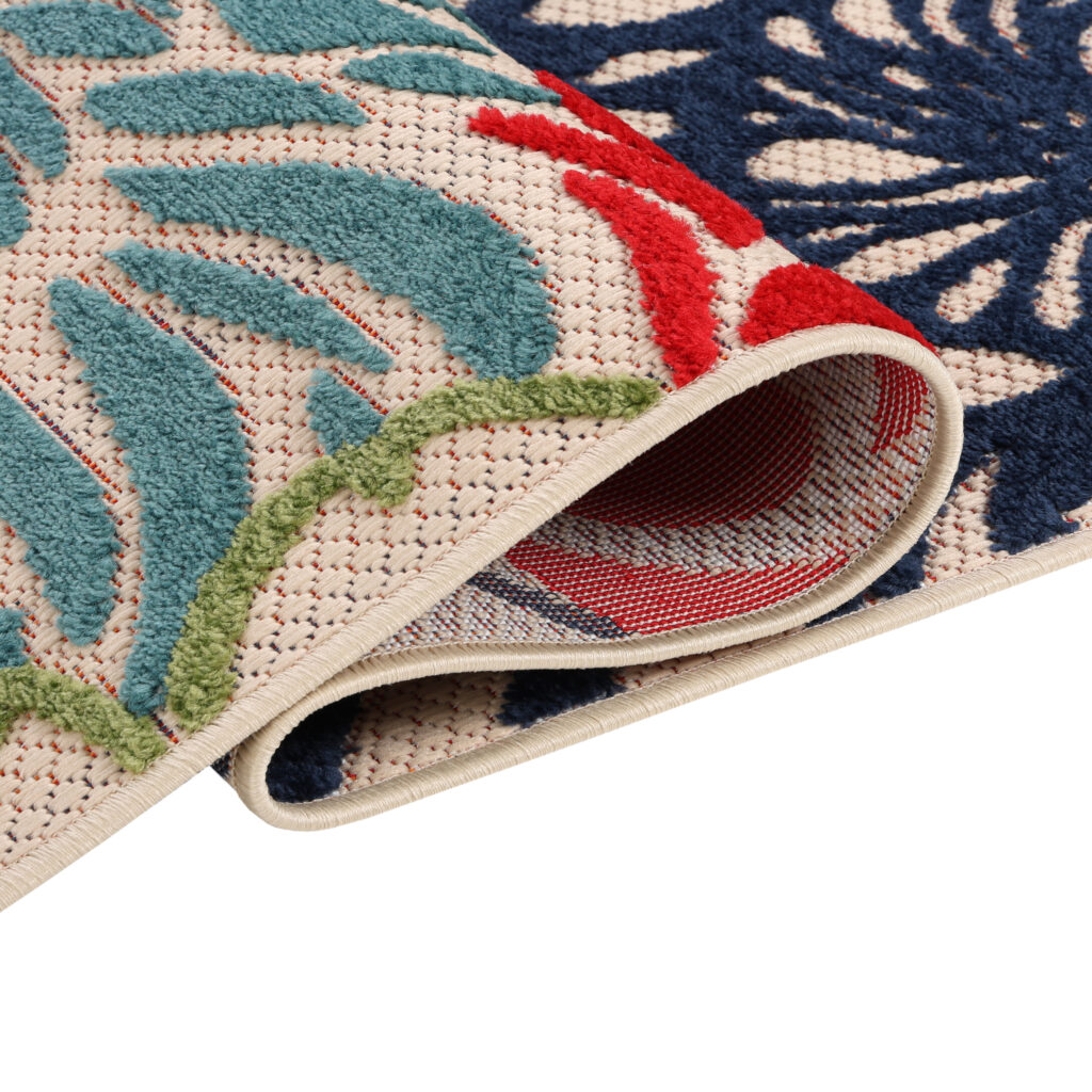 Covor Exterior Patio Multicolor Flori
