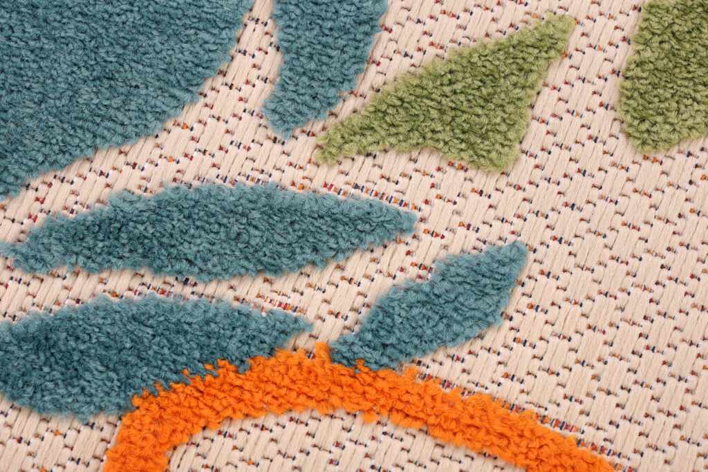 Covor Exterior Patio Multicolor Flori