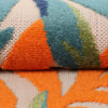 Covor Exterior Patio Multicolor Motiv Frunze