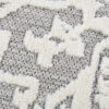 Covor Exterior Patio Gri Crem Ornamente