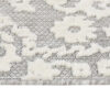 Covor Exterior Patio Gri Crem Ornamente
