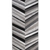 Covor Traversă Maya Gri Negru Geometric Linii