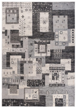 Covor Sari Antracit Etnic