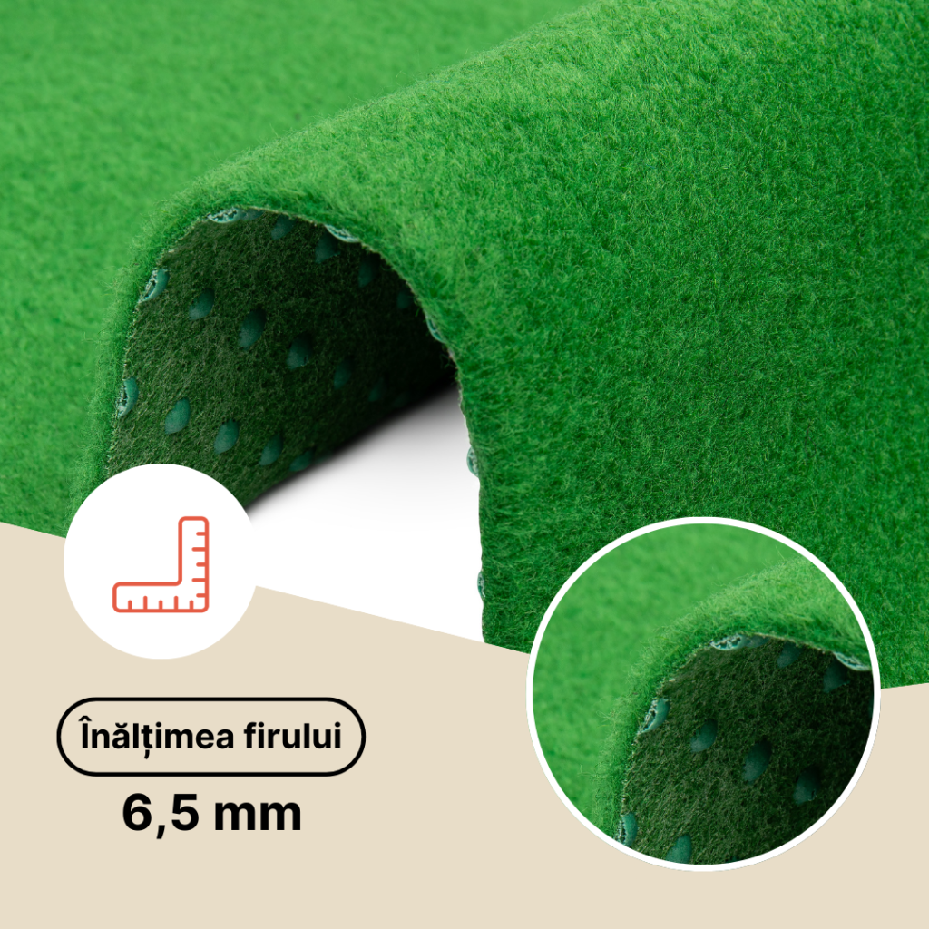 Gazon Artificial Garden Verde Deschis 7mm