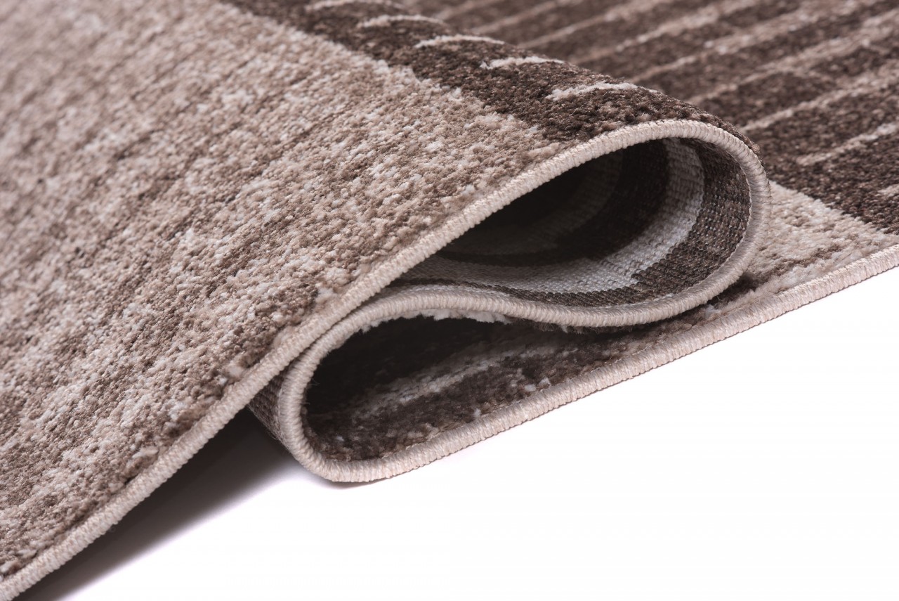 Covor Traversă Sari Bej Geometric