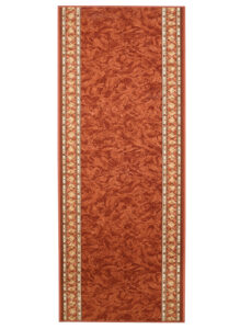 Covor Traversă Antiderapant Teracotă Ornamente