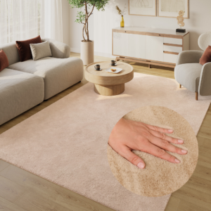 Covor Lumi Bej Antiderapant