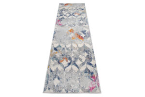 Covor Traversă Lazur Gri Multicolor Modern