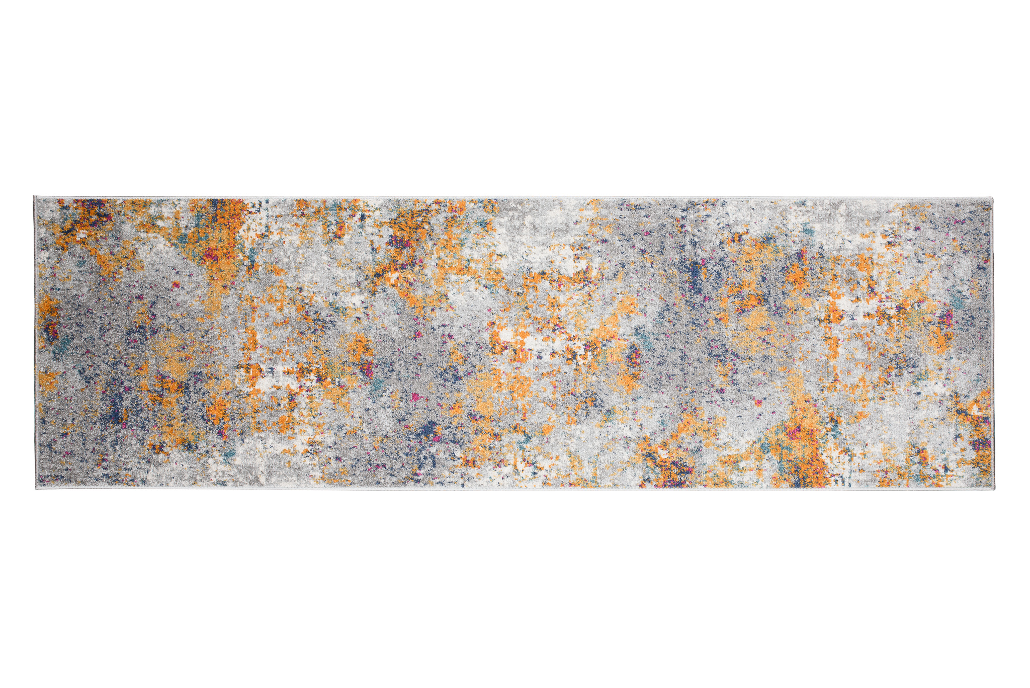 Covor Traversă Lazur Gri Multicolor Abstract