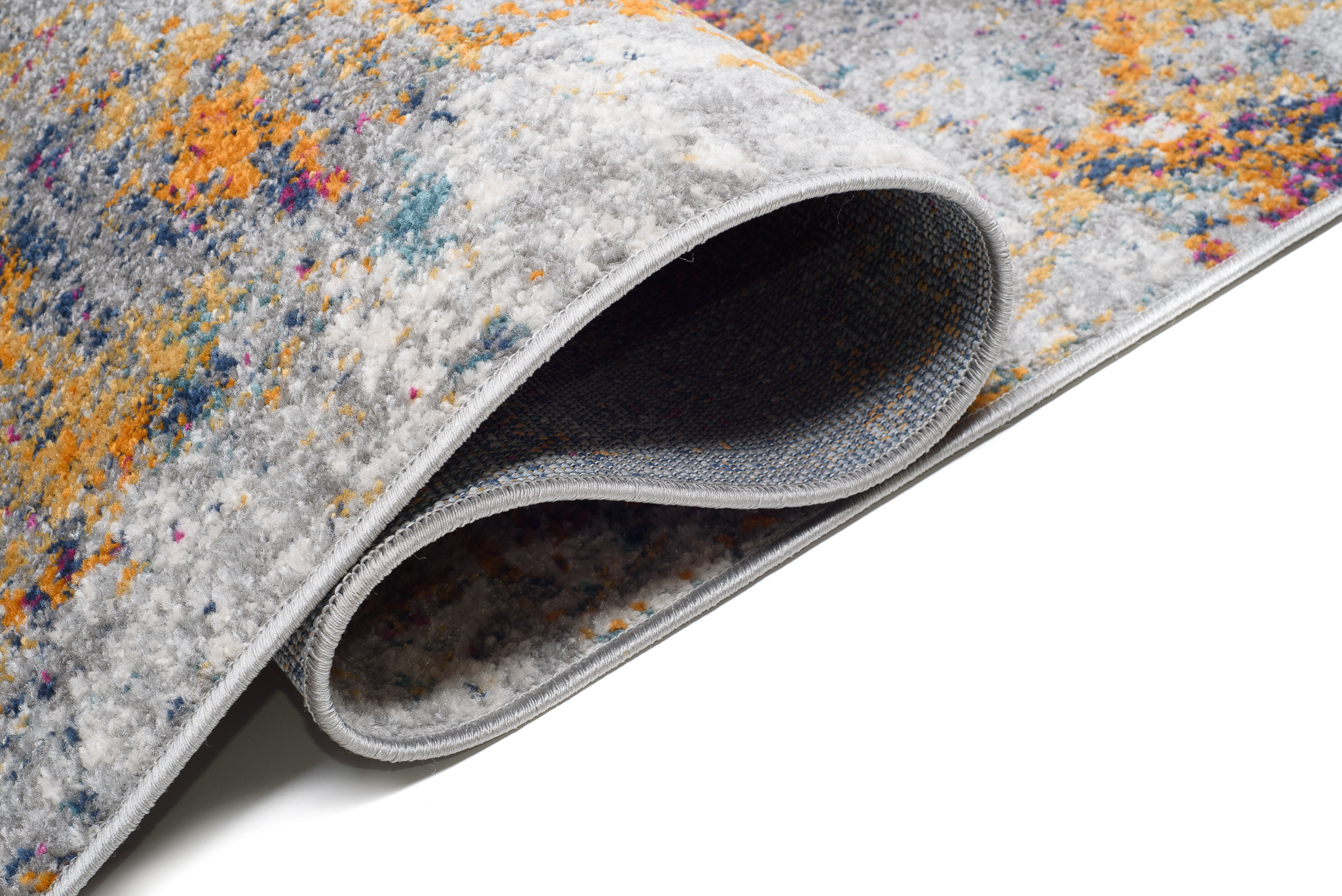 Covor Traversă Lazur Gri Multicolor Abstract