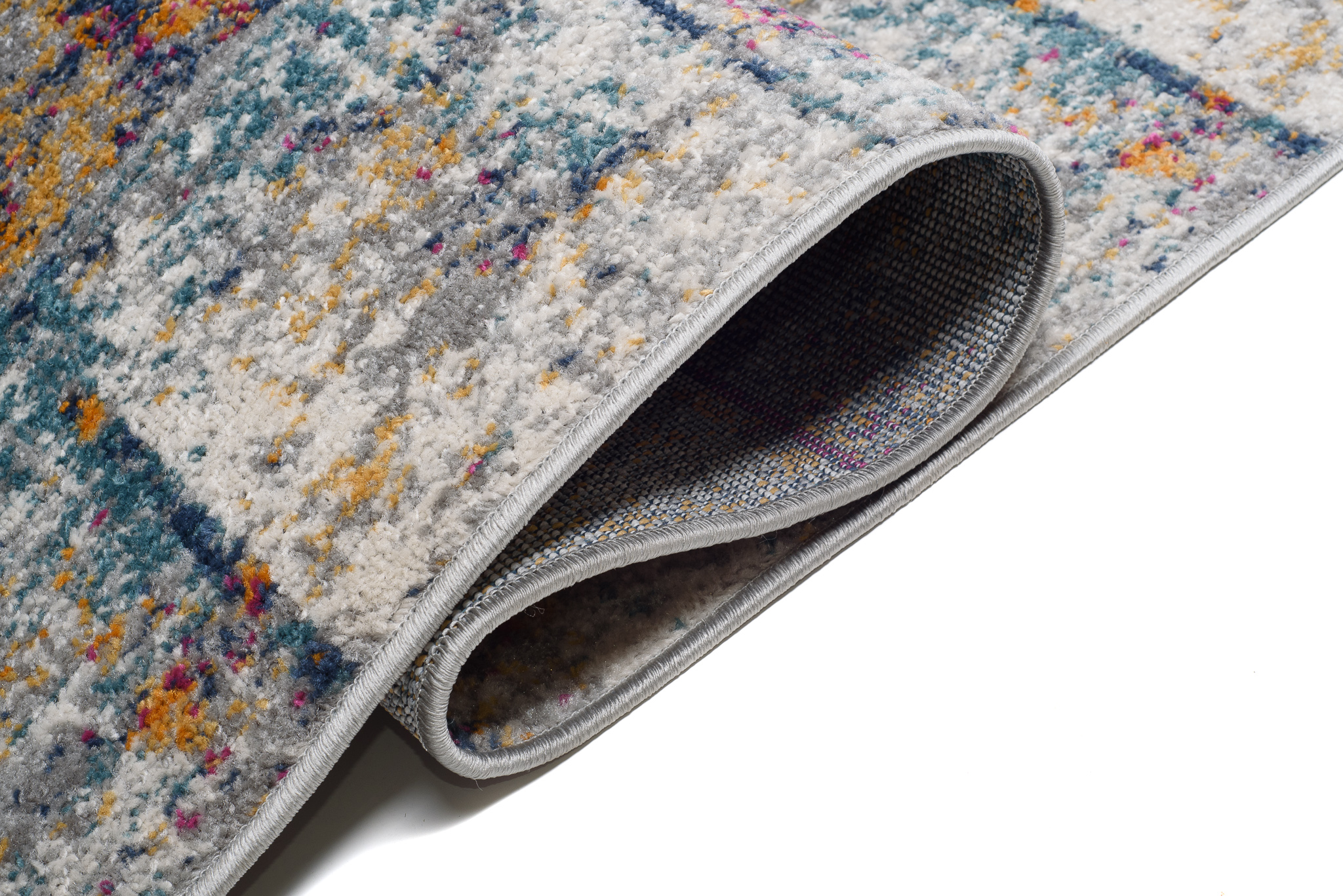 Covor Traversă Lazur Multicolor Pătrate