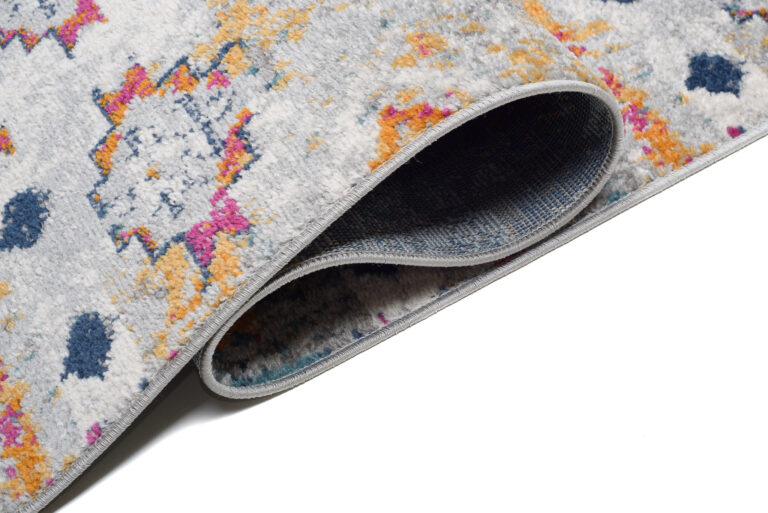 Covor Traversă Lazur Gri Multicolor Boho