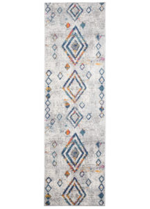 Covor Traversă Lazur Gri Geometric