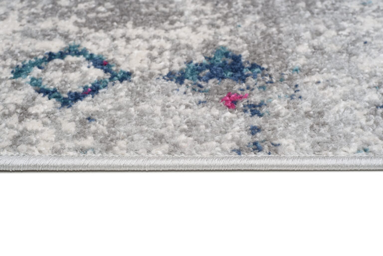 Covor Traversă Lazur Gri Geometric