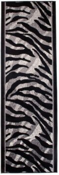 Covor Traversă Dream Gri Negru Print Animalier