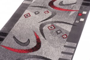 Covor Traversă Dream Gri Roșu Semilună