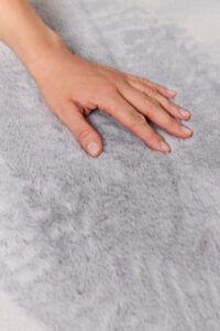 Covor Lumi Gri Deschis Antiderapant