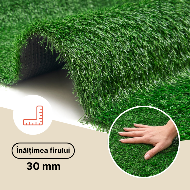 Gazon Artificial Verde 30mm