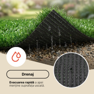 Gazon Artificial Verde 40mm
