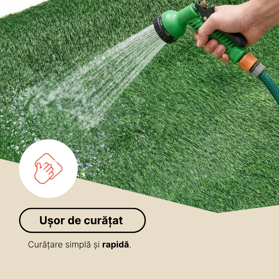 Gazon Artificial Verde 50mm