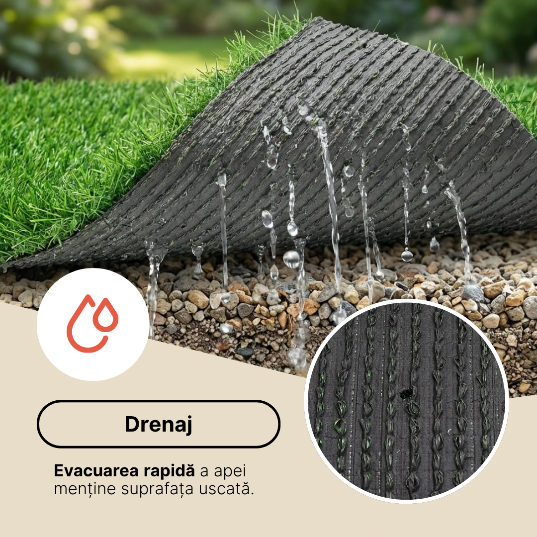 Gazon Artificial Verde 30mm