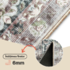 Covor Ispahan Gri Verde Motiv Floral