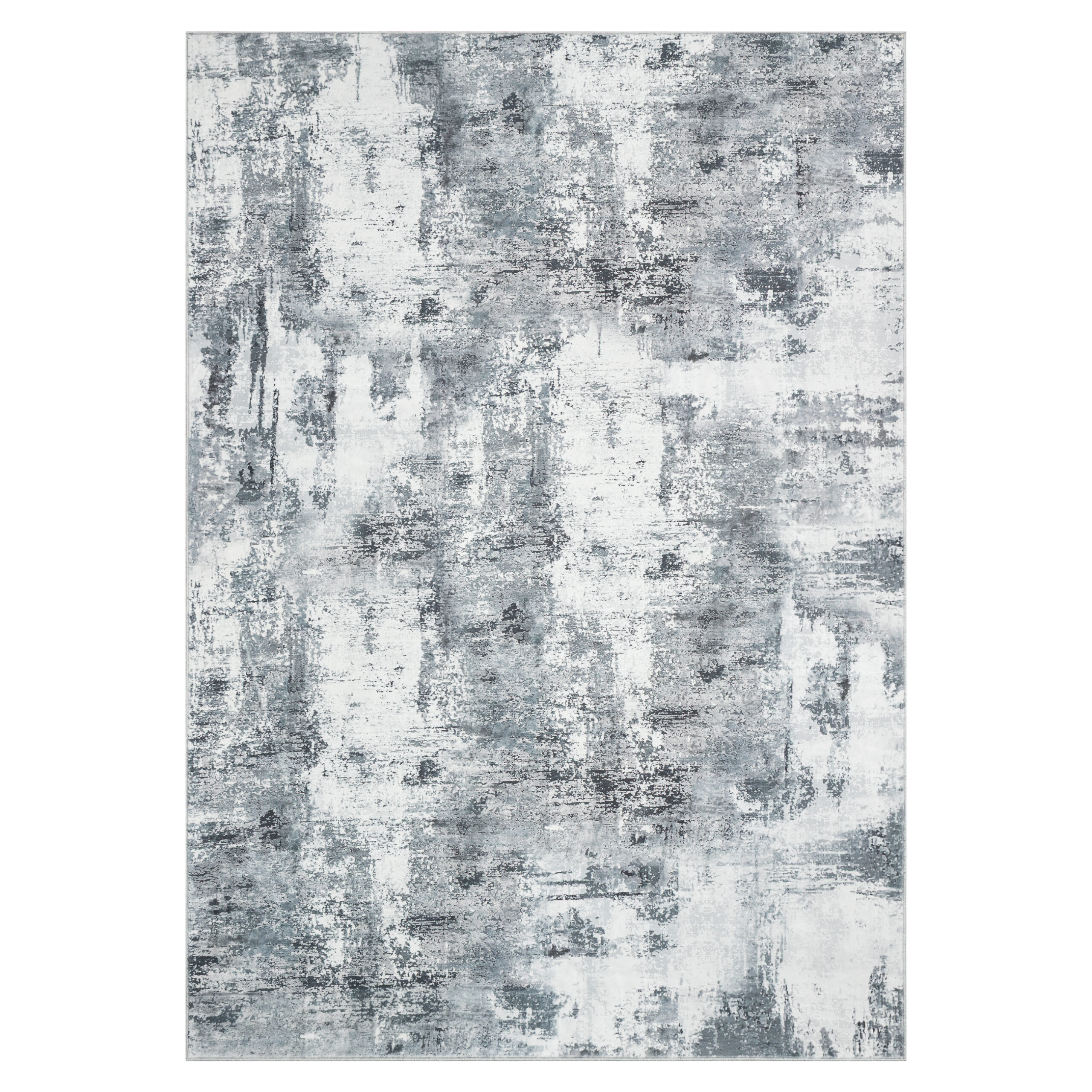 Covor Bari Gri Bleumarin Abstract