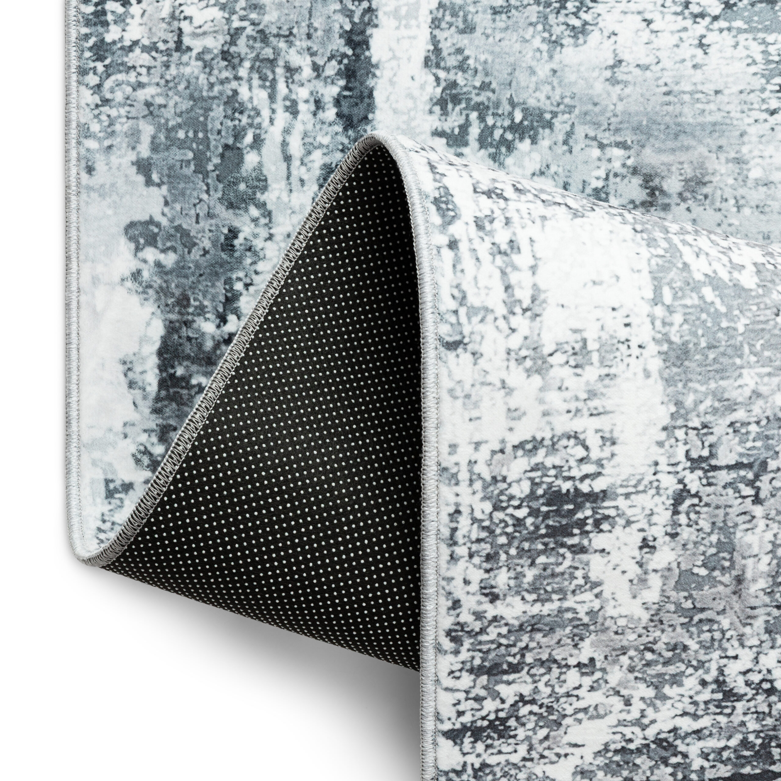 Covor Bari Gri Bleumarin Abstract