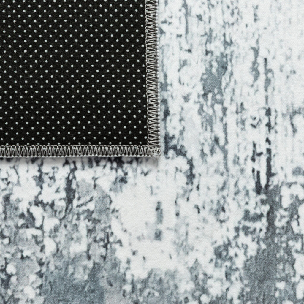Covor Bari Gri Bleumarin Abstract