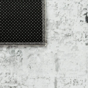 Covor Bari Gri Închis Abstract