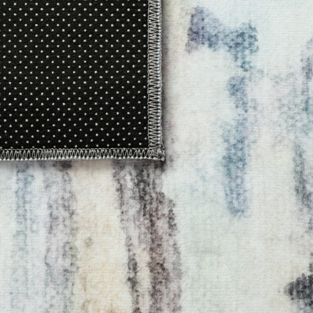 Covor Bari Albastru Bej Abstract