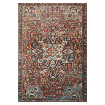 Covor Ispahan Multicolor Rozetă Vintage