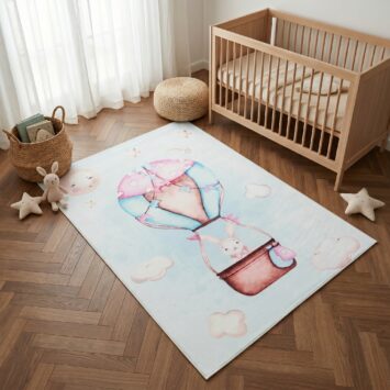 Covor Copii Kids Multicolor Iepure