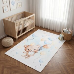 Covor Copii Kids Multicolor Ursuleț