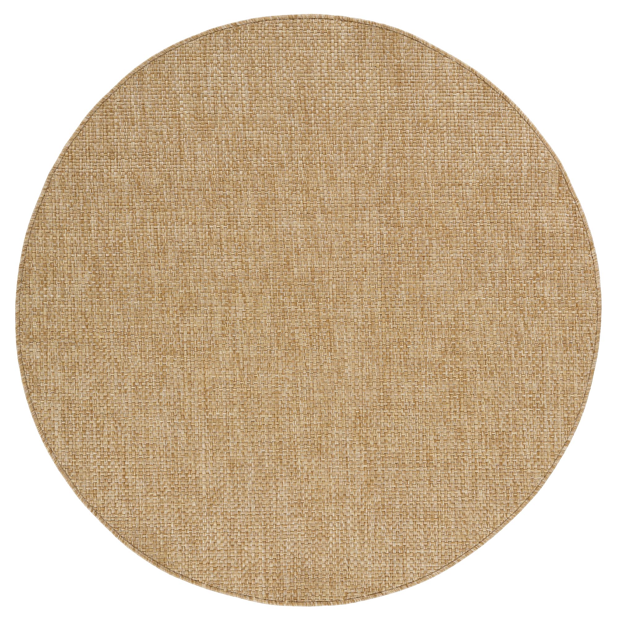 Covor de Exterior Yucana Rotund Bej