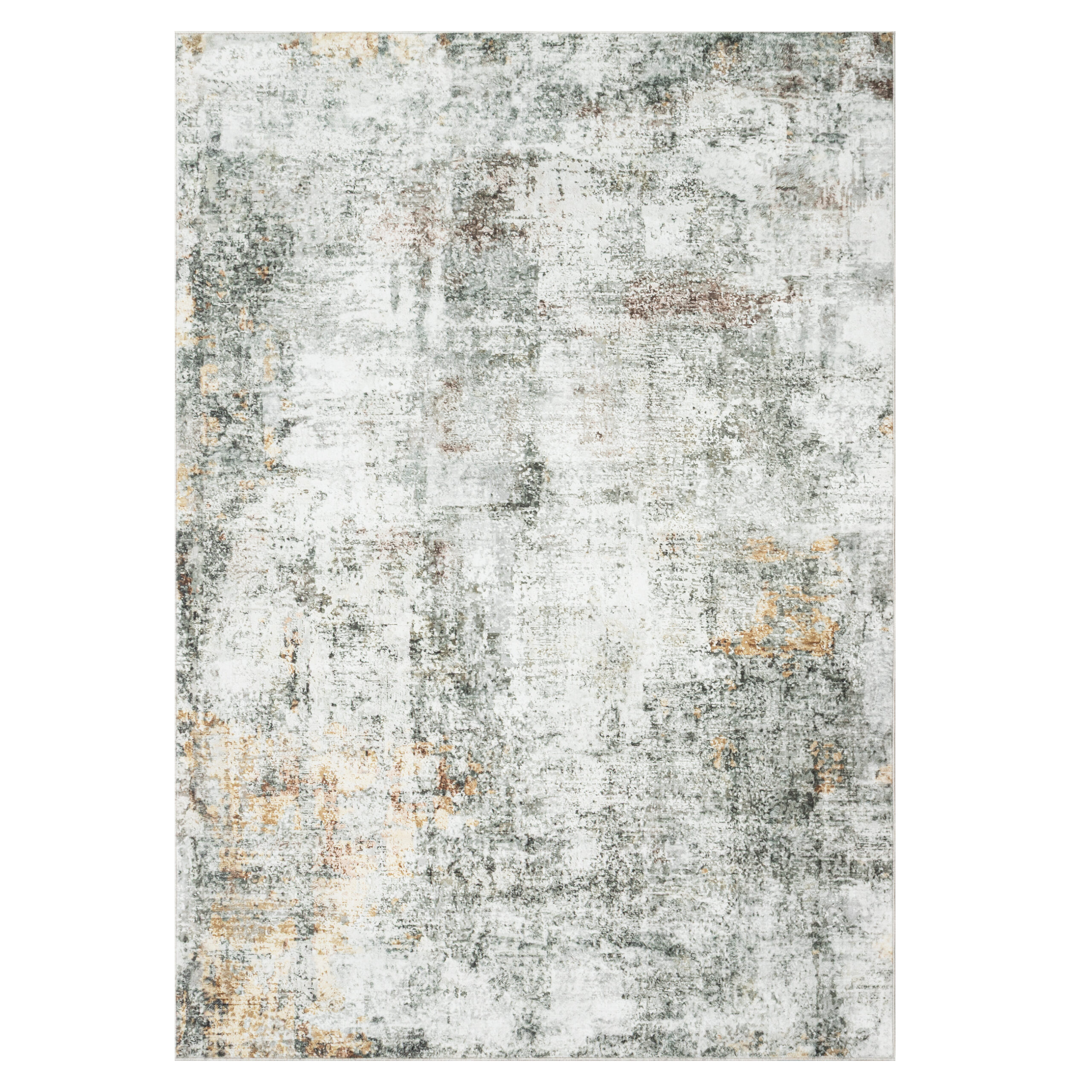 Covor Venezia Gri Verde Abstract