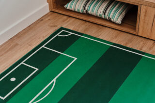 Covor Copii Snooki Teren de Fotbal Verde Antiderapant