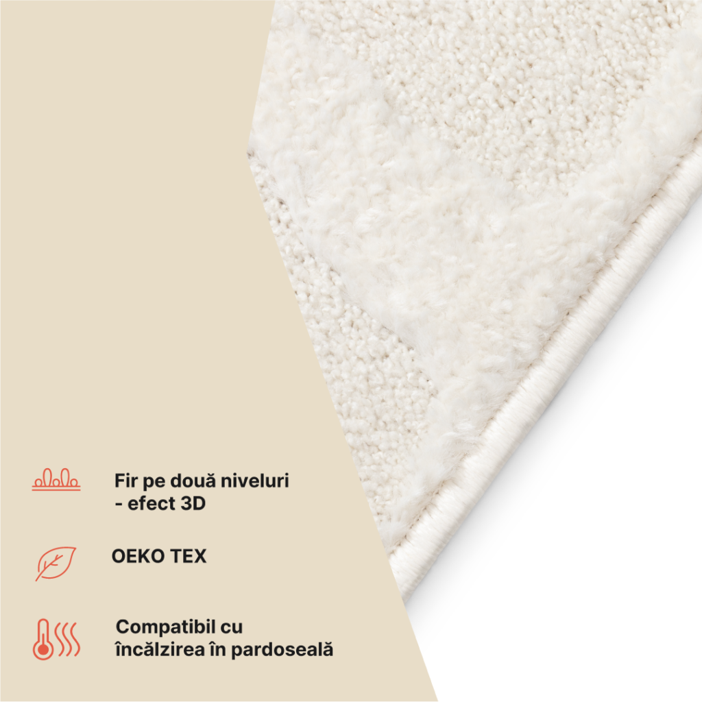 Covor Terra Crem Pietre