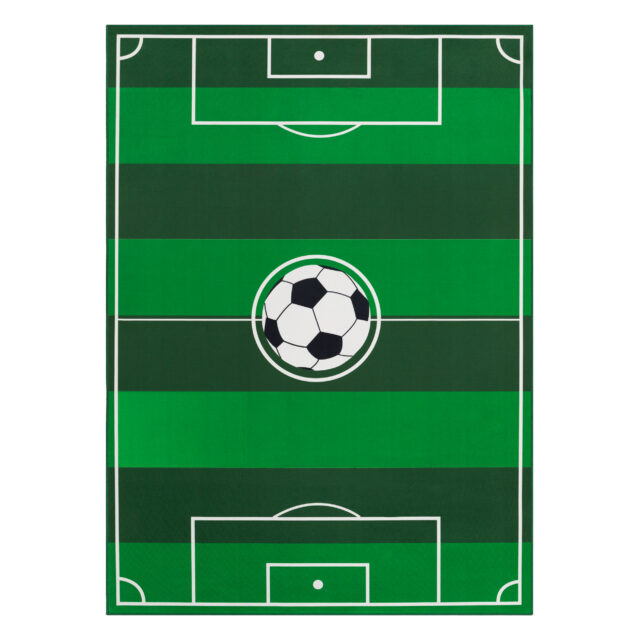Covor Copii Snooki Teren de Fotbal Verde Antiderapant