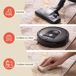 Covor Crystal Auriu Maro Crem Frunze Efect 3D