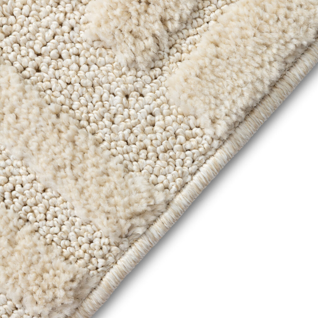 Covor Linea 3D Crem Patchwork