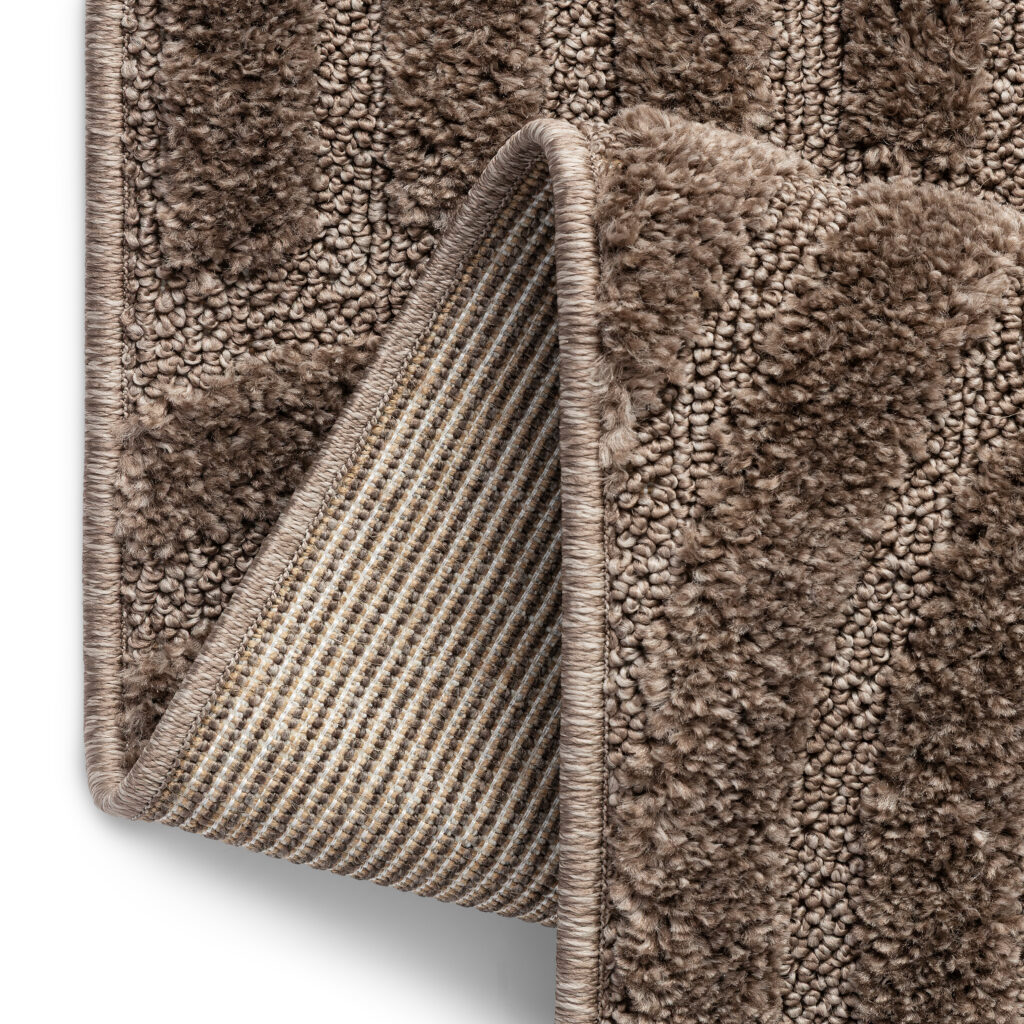 Covor Linea 3D Taupe Valuri