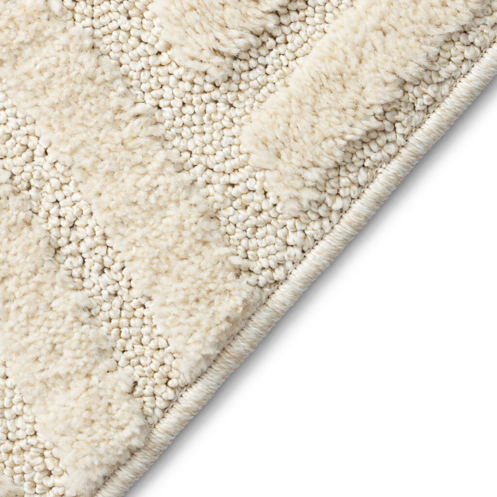 Covor Linea 3D Crem Valuri