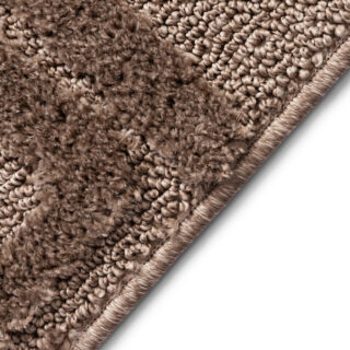 Covor Relievo 3D Taupe Geometric