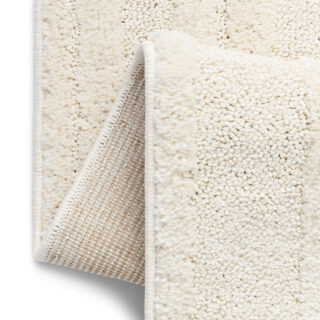 Covor Relievo 3D Crem Geometric