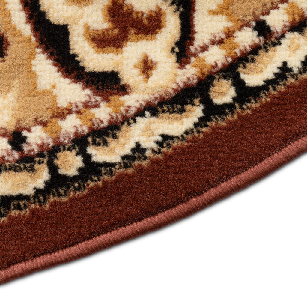 Covor Atlas Oval Clasic Ornament Bej Maro